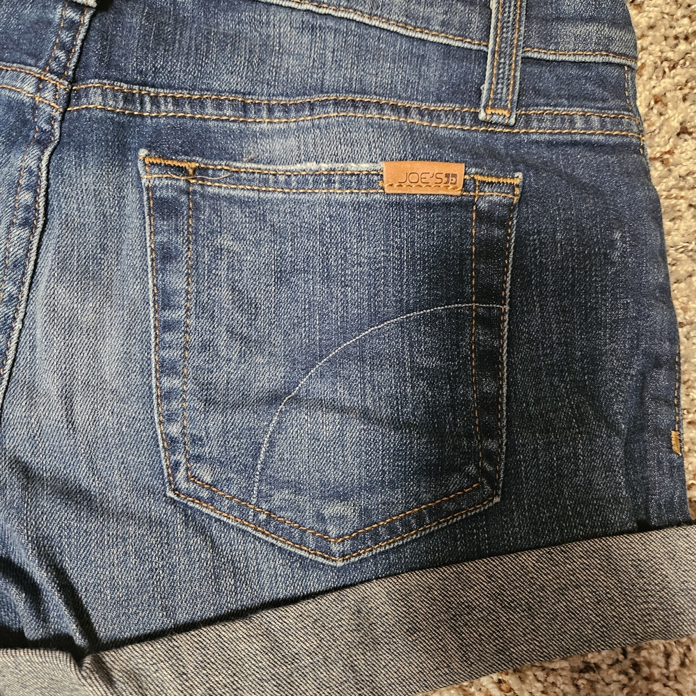 Joe's Jeans Classic Blue Denim Shorts - Picture 6 of 7